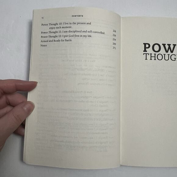 Power Thoughts 12 Strategies to Win the Battle of the Mind by Joyce Meyer - Picture 4 of 7